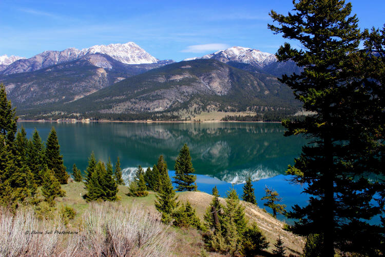 Digital Columbia Lake & River